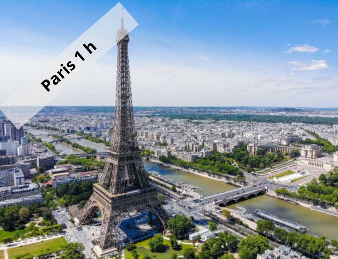 Studio Cosy Neuf - Fibre - Parking Gratuit - Proche Ecoles Et Entreprises Orsay Exterior photo